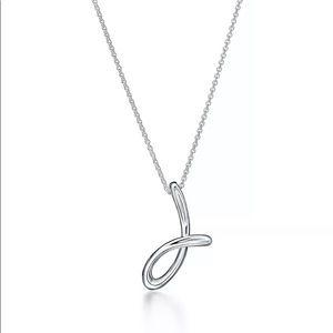 Tiffany & Co. Elsa Peretti “j” pendant